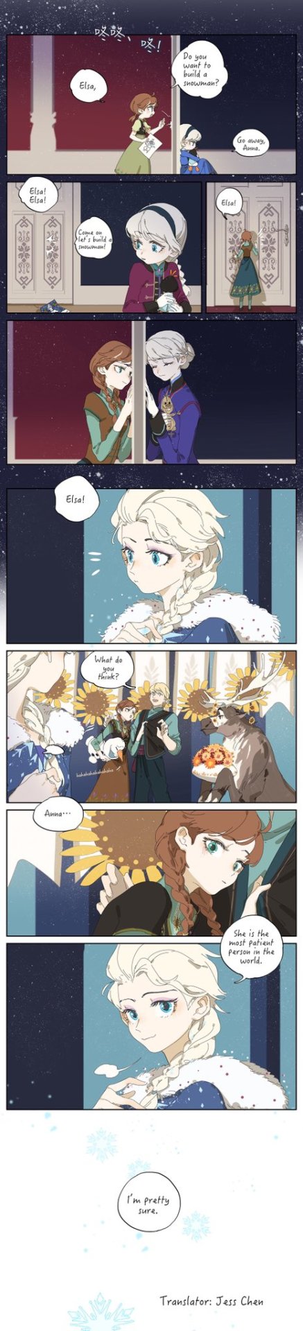 reine - Fan-arts de La Reine des Neiges (trouvés sur internet) - Page 3 Budaim13