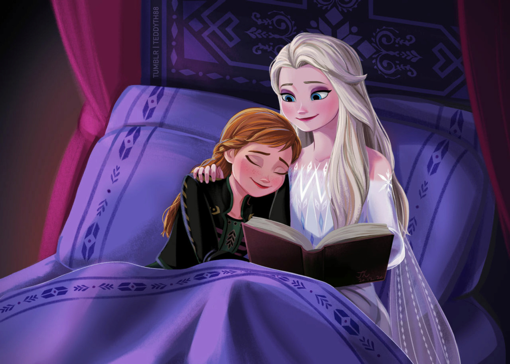 Elsa et Anna | Fan-arts, montages et autres images en tout genres  - Page 3 Teddyt14
