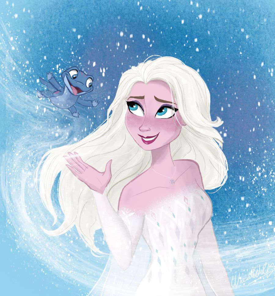 Elsa | Fan-arts, montages et autres images en tout genre - Page 9 Wiccat10