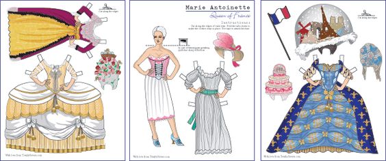 Marie-Antoinette à habiller 05656c10