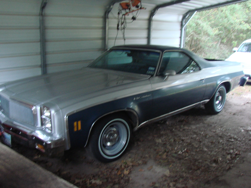 New to me & forum 77 El Camino with New Wheels & Tires Dsc00012