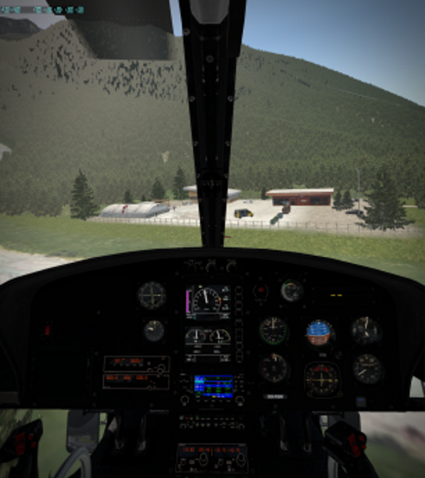 Vol dans les Alpes de Fabio As350b23