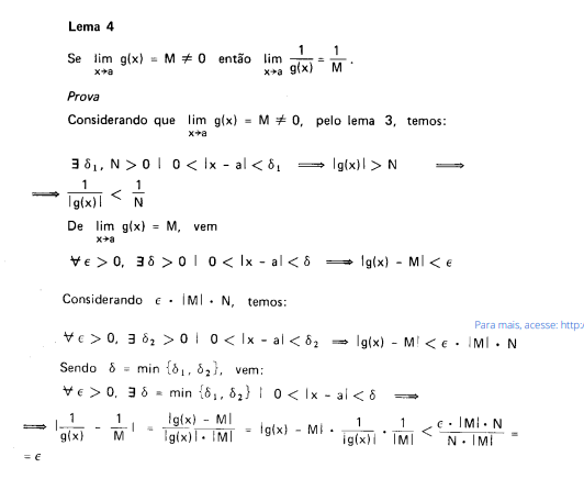 Definição de Limite Lema_410