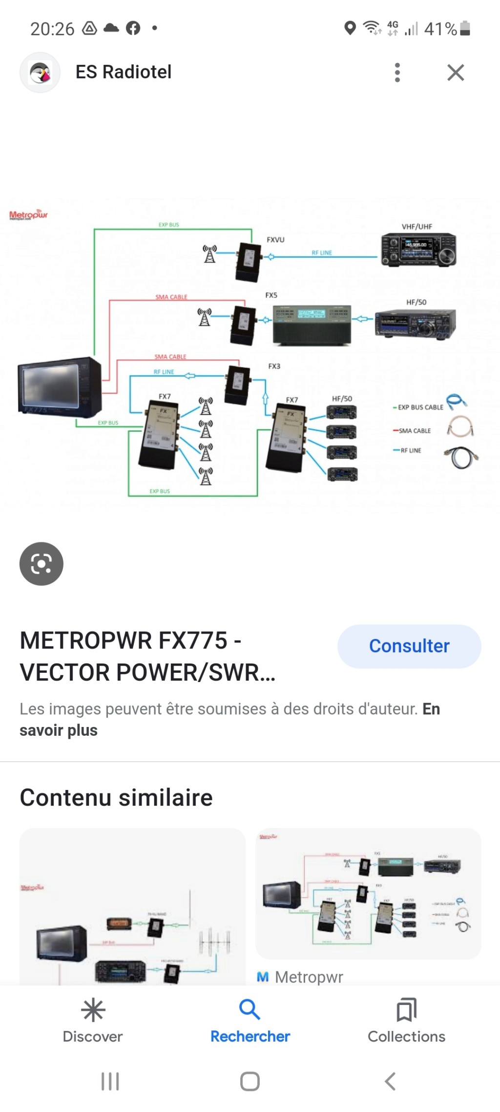 Metropwr FX775 Digital (SWR/Wattmètre) Screen72