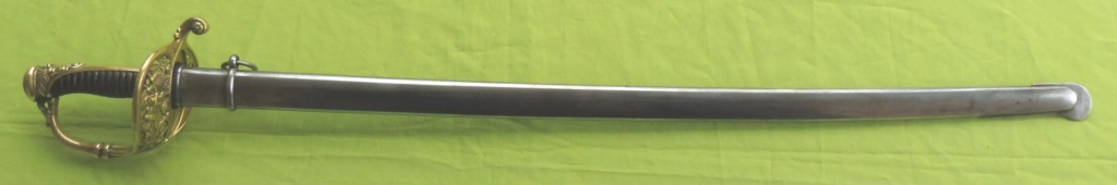 Sabre réglementaire d'adjudant d'infanterie de marine modèle 1856 Sa113