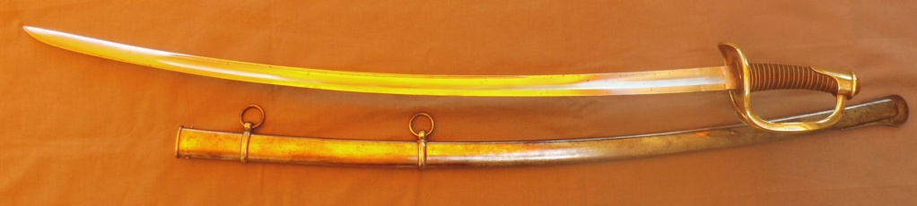 Sabre de cavalerie légère type 1822 fantaisie Sab313