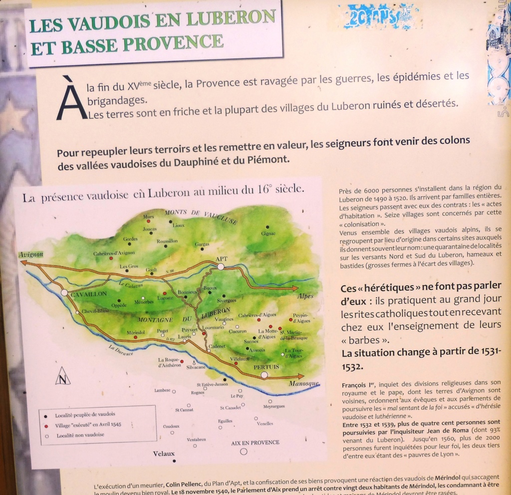 Sur les traces des Vaudois du Lubéron Vaud111