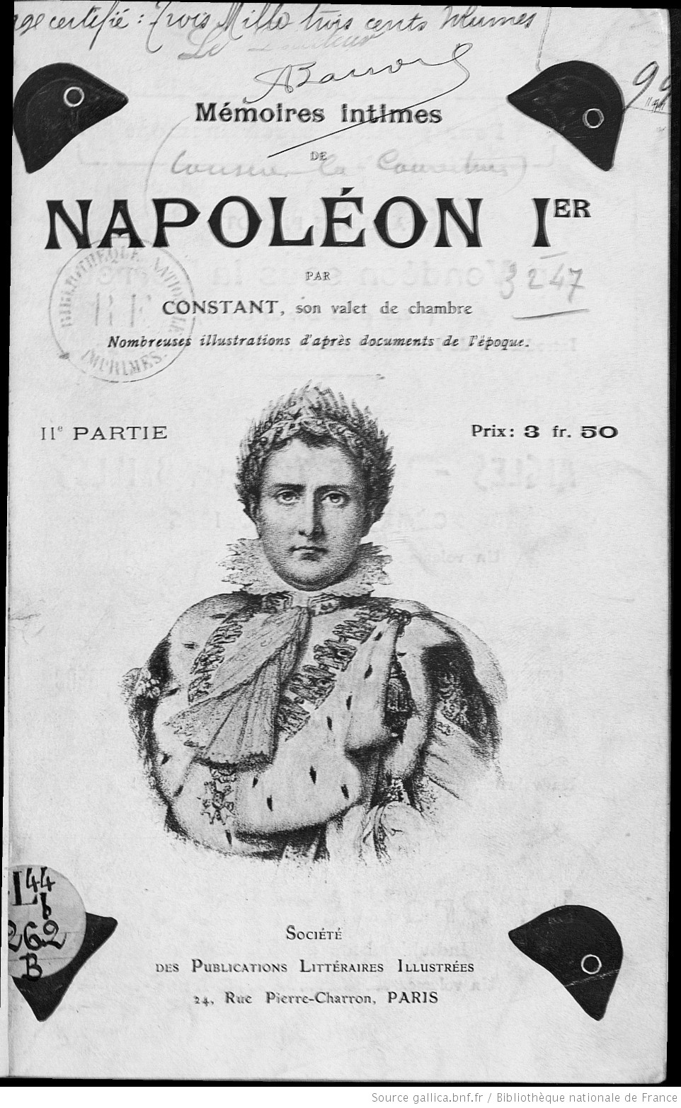 [Wairy, Constant] Mémoires intimes de Napoléon 1er par Constant, son valet de chambre Mzomoi10