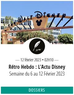 La Rétro Hebdo de Chronique Disney : l'actu Disney qu'il ne fallait pas manquer ! Capt1384