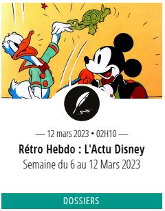 La Rétro Hebdo de Chronique Disney : l'actu Disney qu'il ne fallait pas manquer ! Capt1449