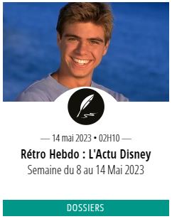 La Rétro Hebdo de Chronique Disney : l'actu Disney qu'il ne fallait pas manquer ! Capt1568