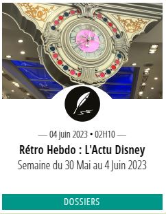 La Rétro Hebdo de Chronique Disney : l'actu Disney qu'il ne fallait pas manquer ! Capt1586