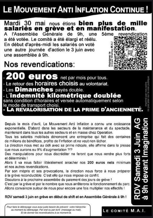 CastOnStrike - Grève à Disneyland Paris [Mai 2023-...] - Page 13 Img_4910