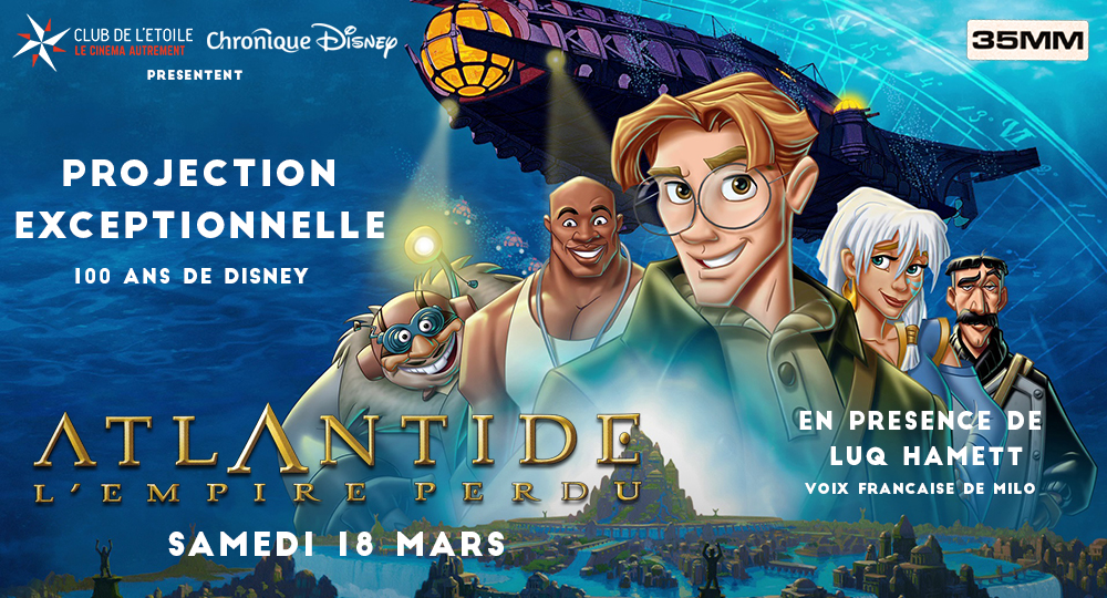 Disney100 : Projection d'Atlantide, l'Empire Perdu à Paris Visuel13