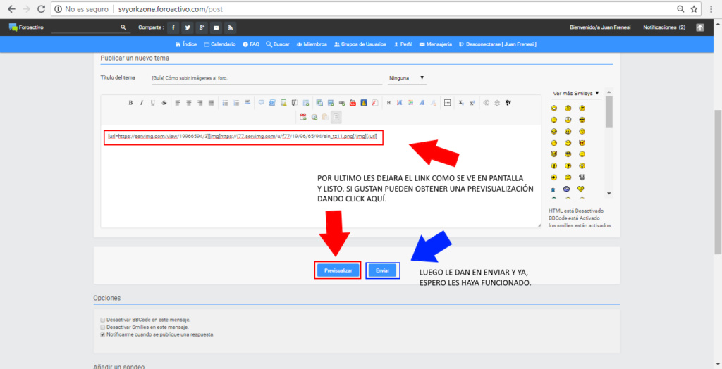 [Guía] Cómo subir imágenes al foro. Guzya610