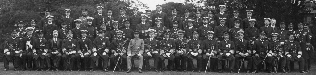 Photograph of RN and IJN officers Small_16