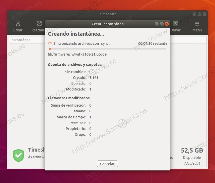 COPIA DE SEGURIDAD Y PUNTO DE RESTAURACION DE UBUNTU Iou11