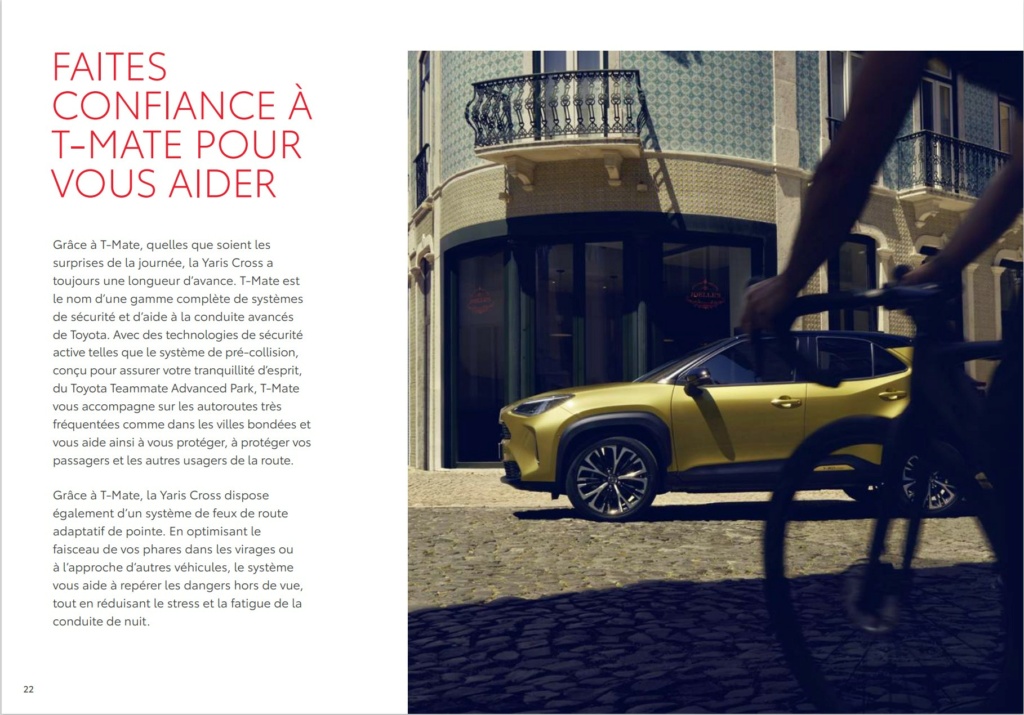 Et la Brochure Belge de la Yaris cross !!!! Broch101