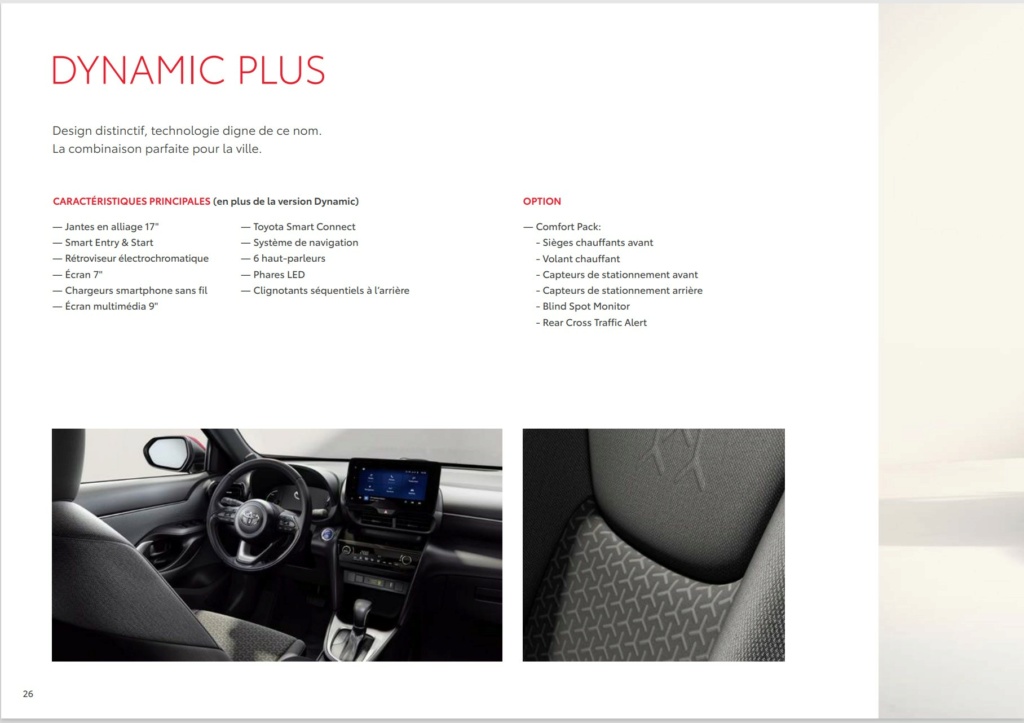 Et la Brochure Belge de la Yaris cross !!!! Broch103