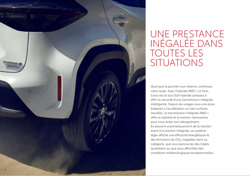 Et la Brochure Belge de la Yaris cross !!!! Brochu85