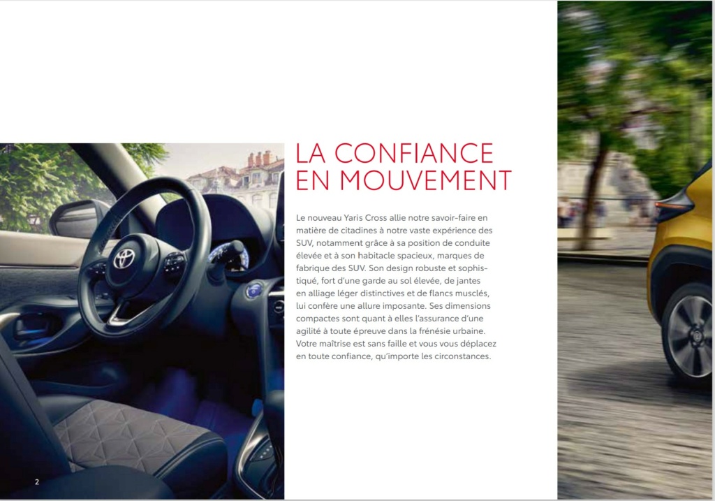 La Pré-Brochure de la Yaris Cross pour nos amis Suisse !!  Captur18