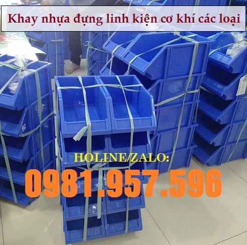 Khay đựng linh kiện, kệ dụng cụ xếp chồng, kệ xếp chồng A113