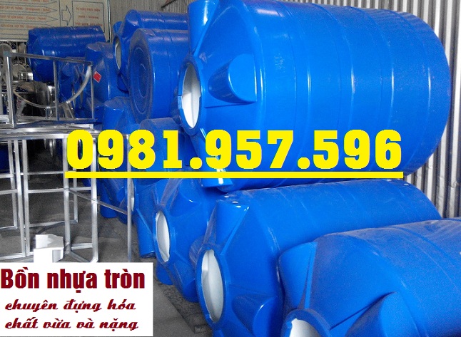 Thùng hóa chất 3000L, thùng hóa chất 2000L, thùng hóa chất 1000L B10