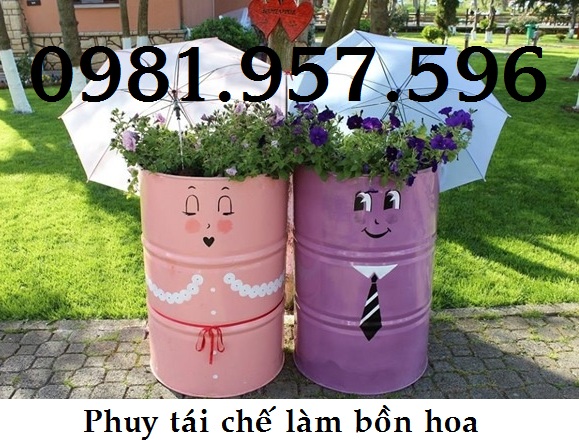 Phuy sắt đã qua sử dụng, phuy thép 200L, phuy thép cũ tại Hà Nội B32