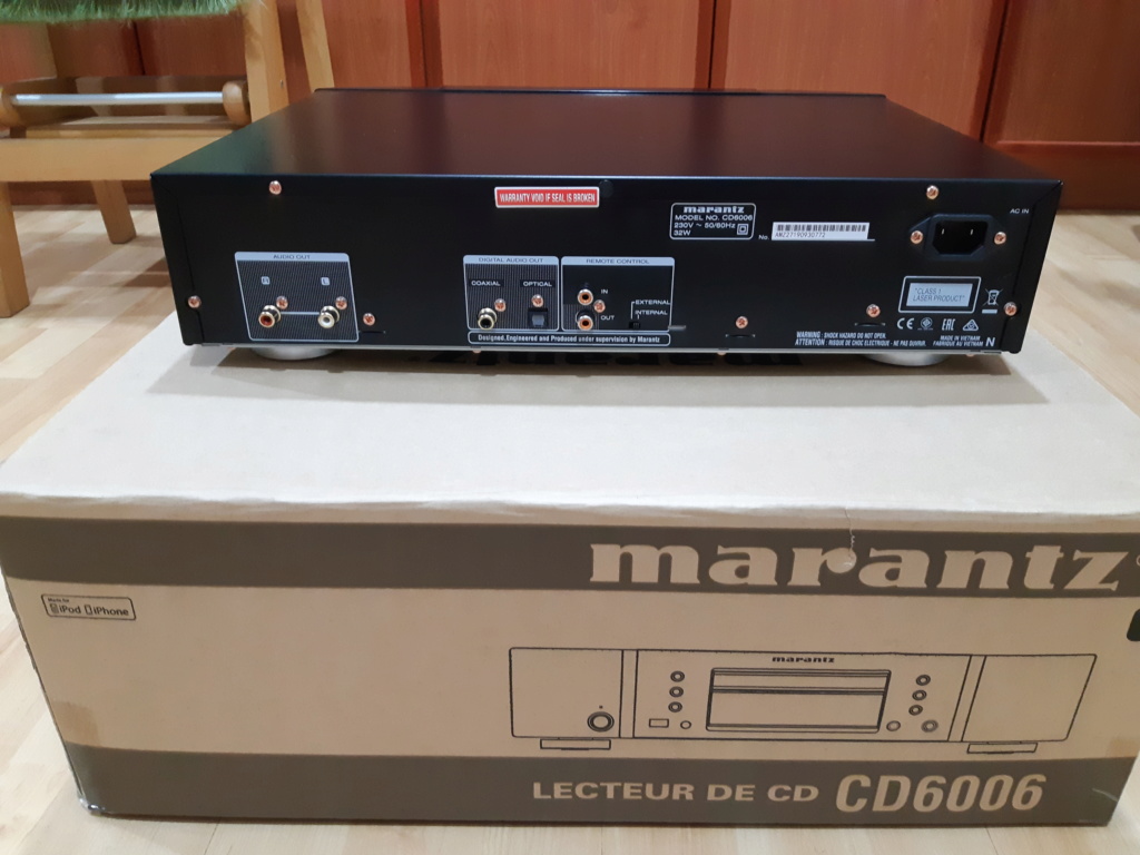 Marantz CD6006 - moved to Used section 20200513
