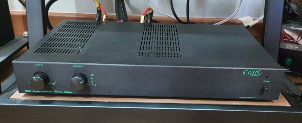 Creek A52SE amplifier, P43 preamplifier, T42 Tuner, CD 42MKII Amp10