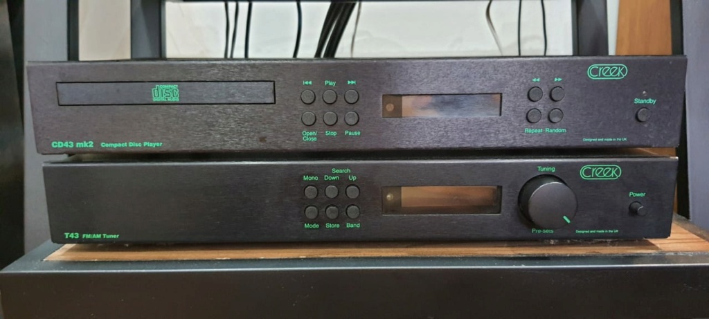 Creek A52SE amplifier, P43 preamplifier, T42 Tuner, CD 42MKII Tuner_10