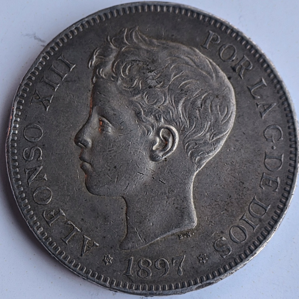 5 pesetas AlfonsoXIII 1897 Img_2114