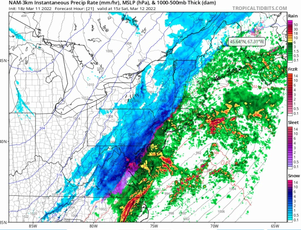 March 12 2022 Strong and Fast Moving Storm - Winter's last stand for interior? - Page 3 3k_nam12
