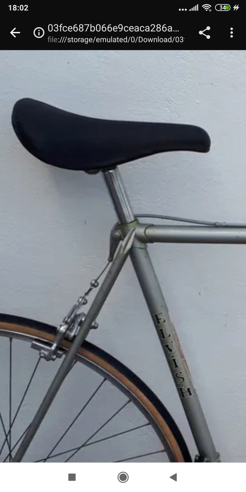 Un vélo Vert anciennement bleu a identifier  Screen10