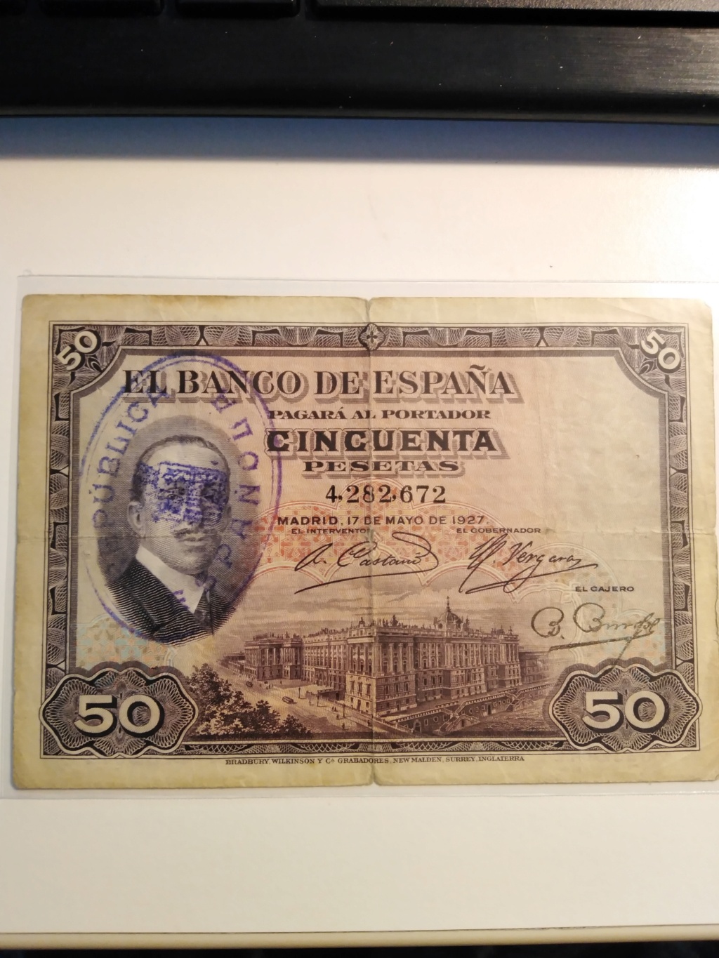 SELLOS FALSOS en billetes, reinventarse o morir 50_pts10