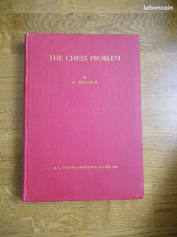  Livres de problèmes d'échecs Christmas Series Alain C. White Livres10