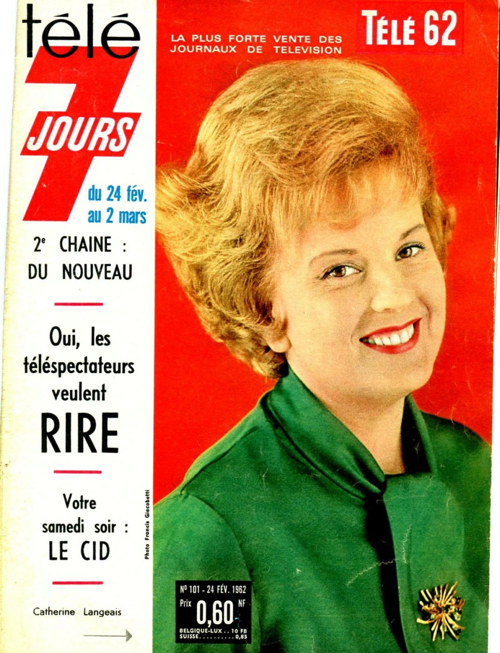 24 février 1962 (Télé 62) No 101 0001111