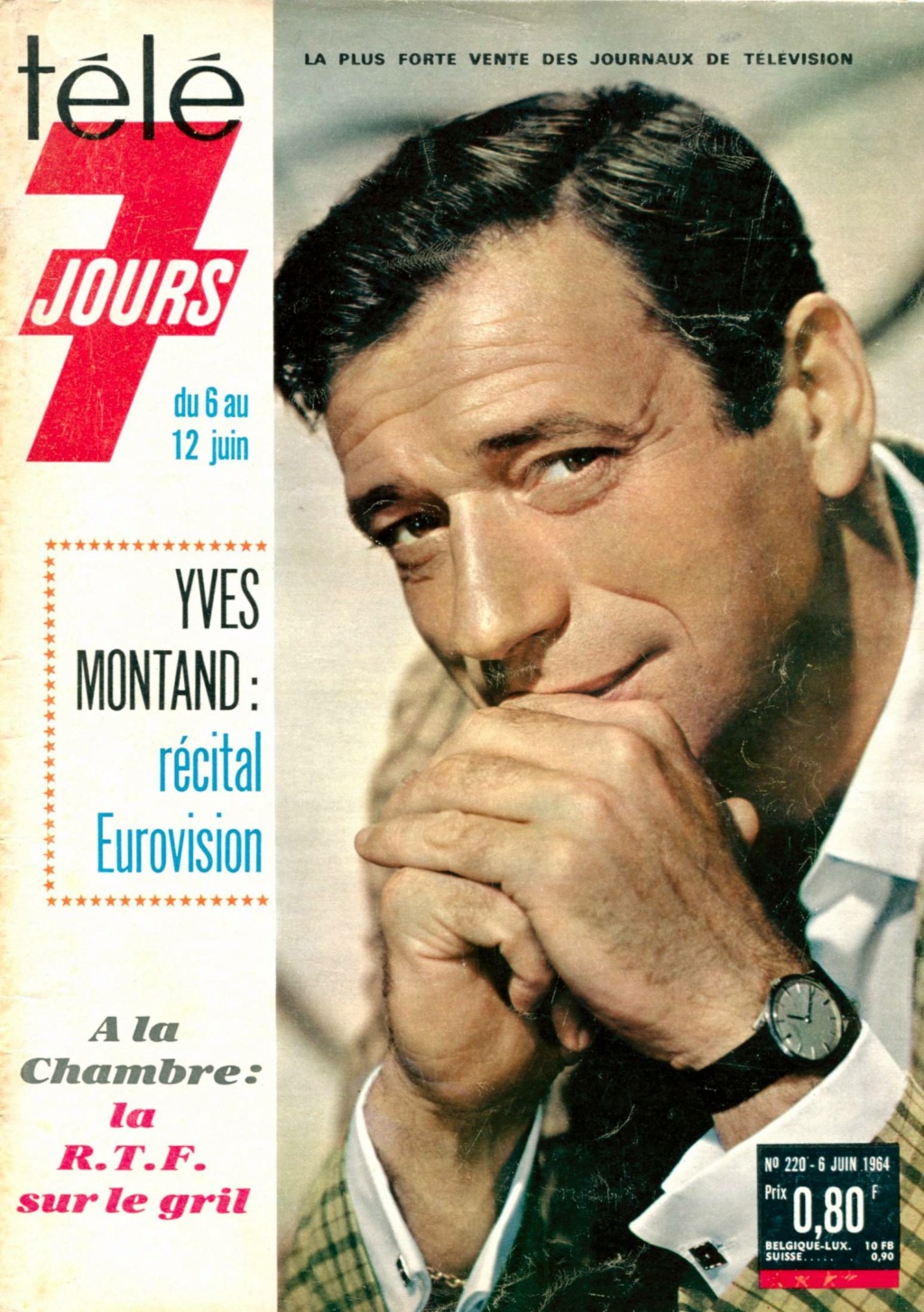 06 juin 1964: Télé 7 Jours - No 220 - Yves Montand 011000