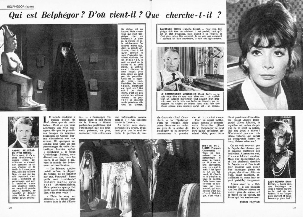 27 mars  1965: Télé 7 Jours N° 262 - Christine Delaroche 0582