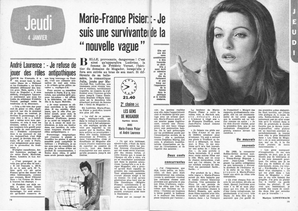 janvier - 04 janvier 1973: 2ème chaîne 0692