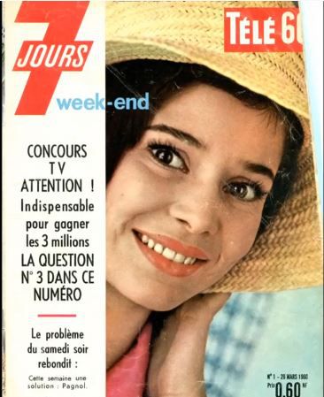 26 mars 1962: (Télé 62) Télé 7 Jours N°1 -  Première parution de l'hebdomadaire  16596612