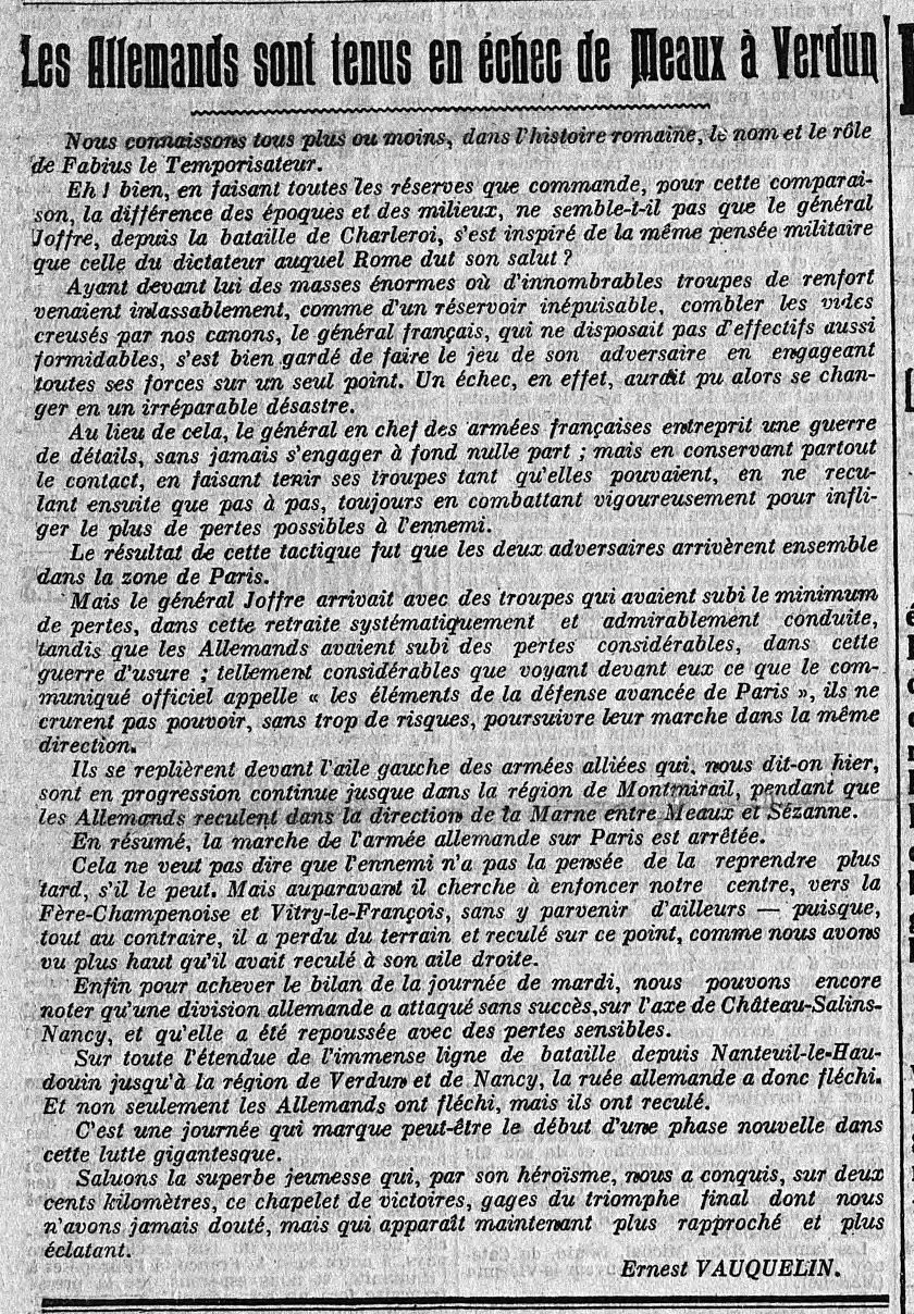 09 septembre 1914 : les Allemands tenus en échec  1er_se19