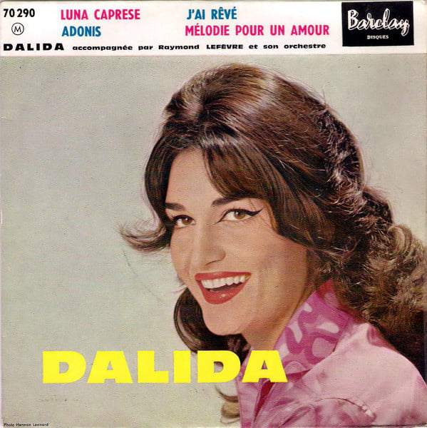 1er janvier 1960: Dalida – Luna Caprese 28828828