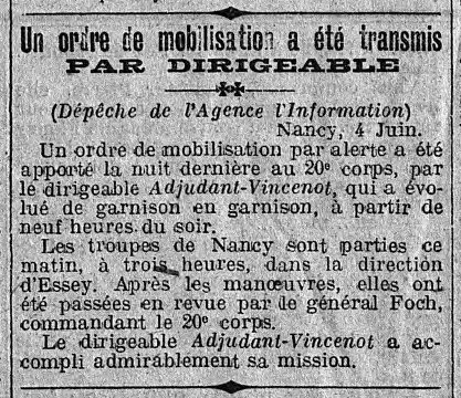 05 juin 1914: succès de transmission d’un ordre de mobilisation par dirigeable  4_juin11