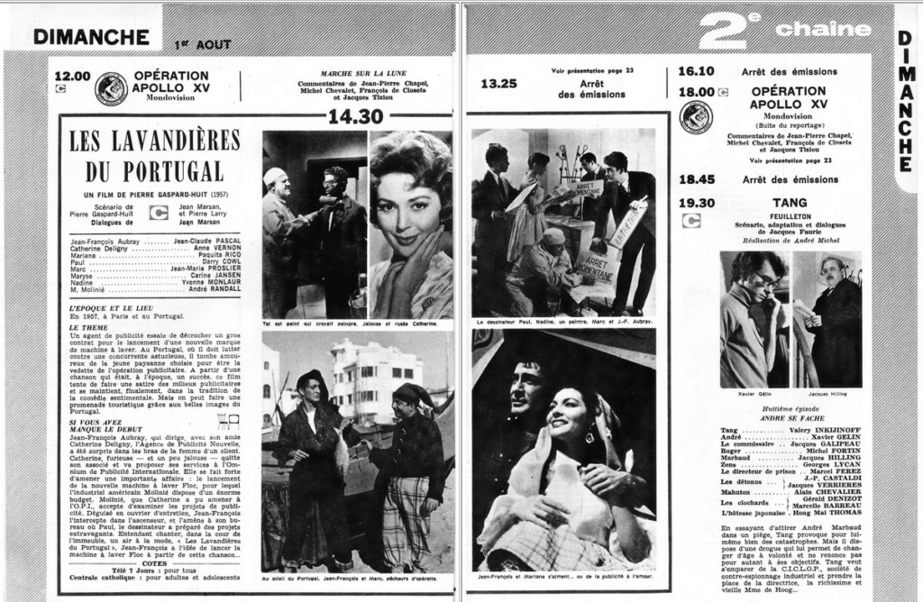 1er août 1971: 2ème chaîne Capt2077