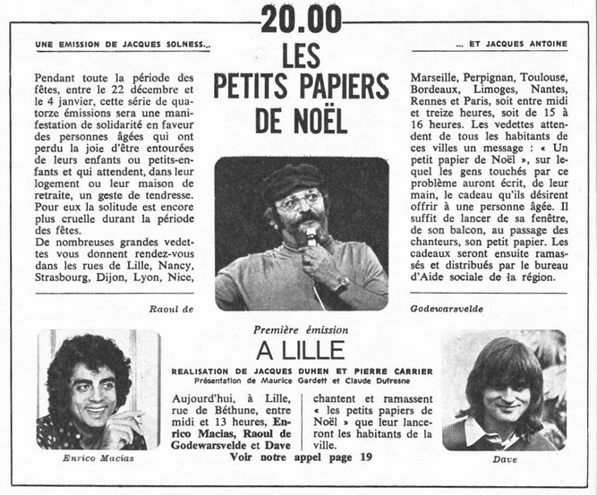 22 décembre 1975: LES PETITS PAPIERS DE NOEL Captu302