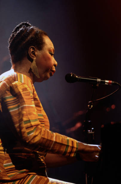 10 avril 1990: Nina Simone à l'Olympia  Getty239