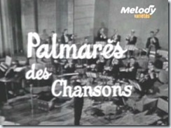 1965 - 07 octobre 1965 : naissance de “Le Palmarès des chansons”  Lesinc42