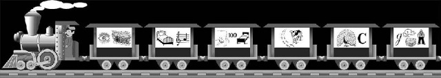 1960 - 15 septembre 1960 : le Petit Train d'Interlude, appelé aussi “Le Petit Train Rébus” Lesinc79