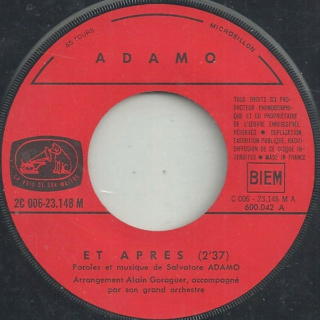 08 février 1970: Adamo R-430811